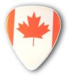 Canadian flag guitar pick
